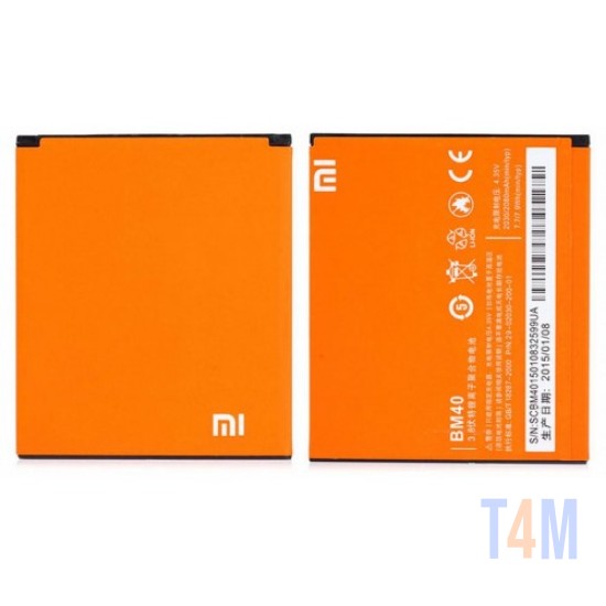 BATERIA PARA XIAOMI MI 2A BM40 2080MAH ORIGINAL